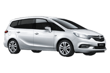 Car Hire Chesham - Vauxhall Zafira 5 + 2 - Minibus hire Chesham